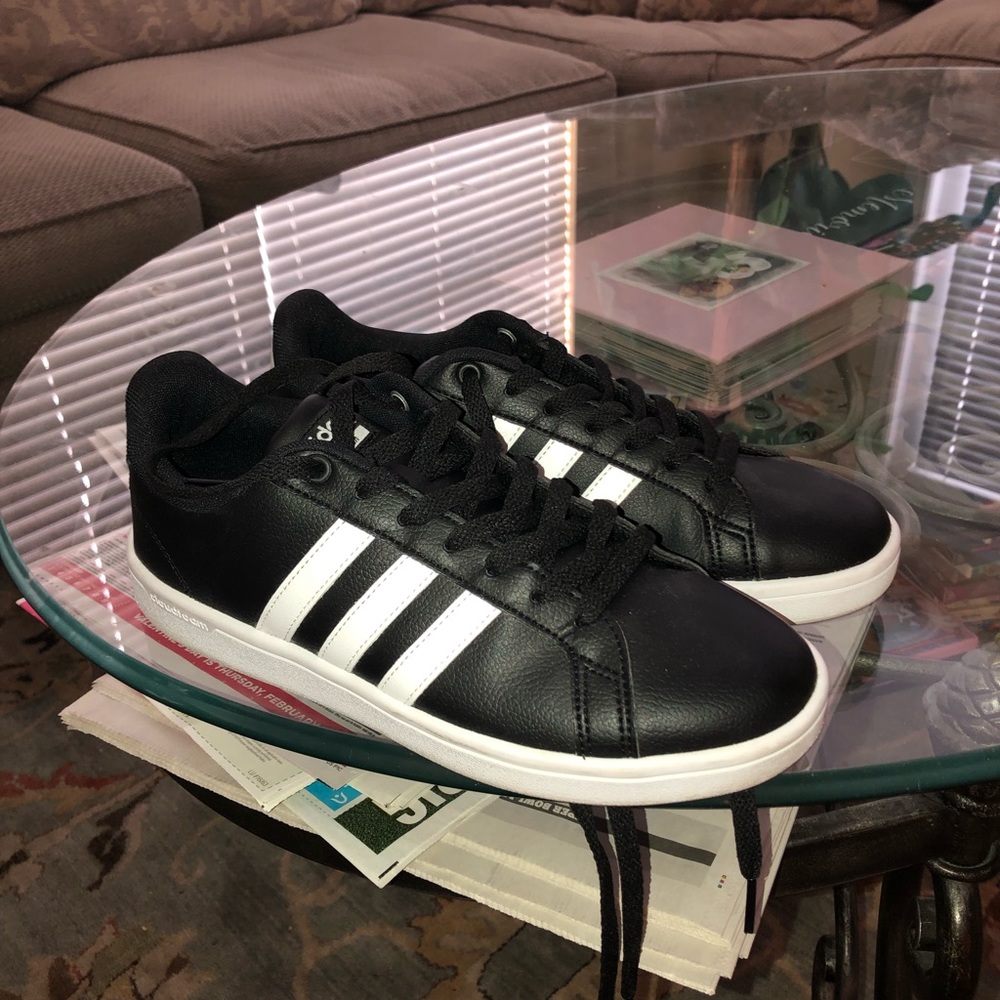 Adidas Women’s Advantage Stripe Cloudfoam Sneakers